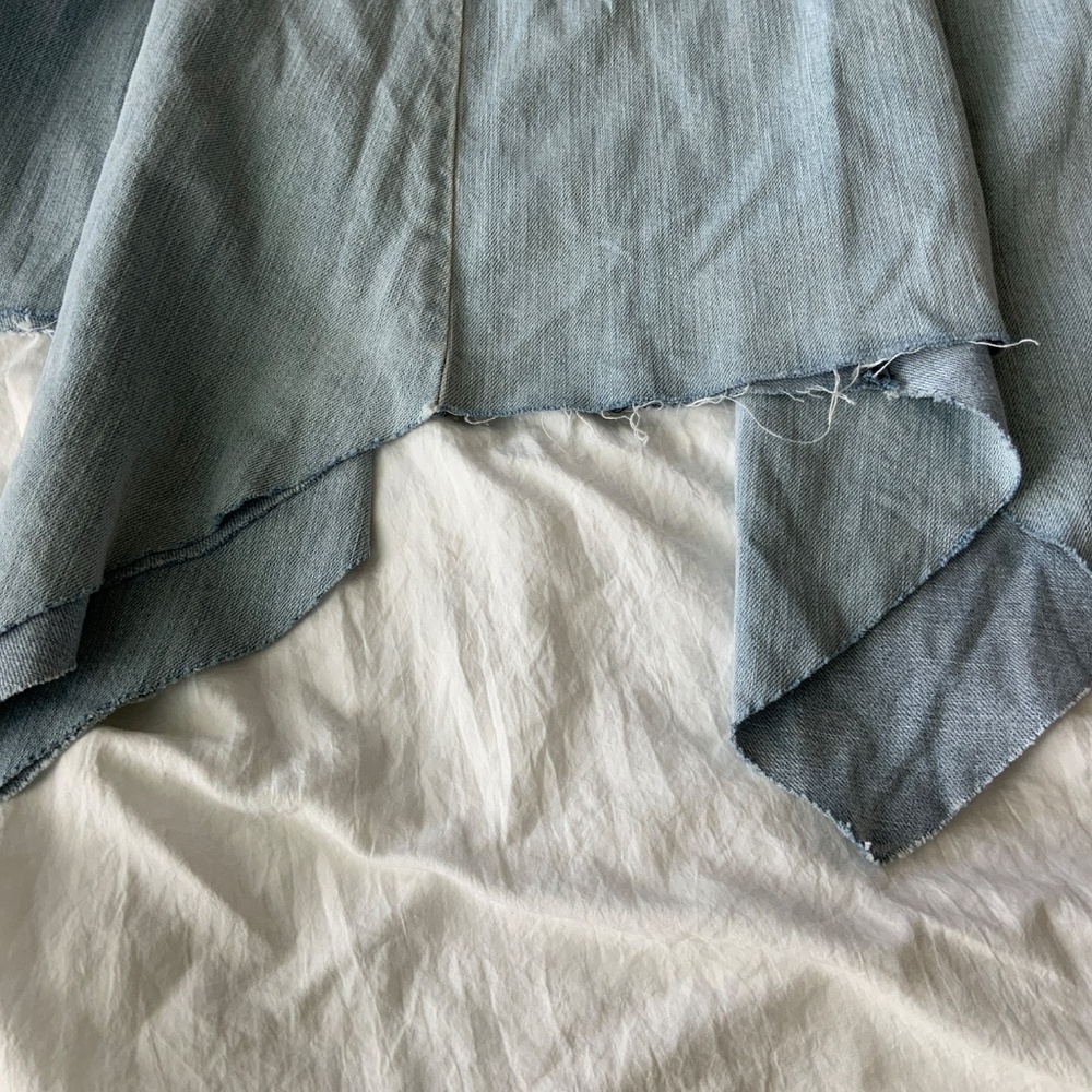 EB DENIM PLAYHOUSE DENIM MIDI DRESS XS NWT - Picture 10 of 13